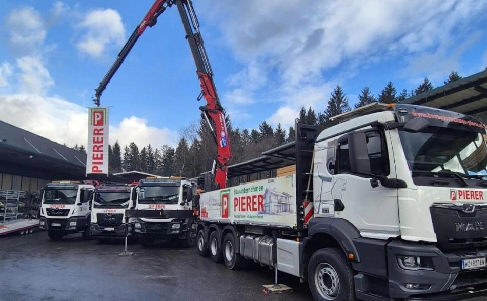 Pierer Bau LKWs